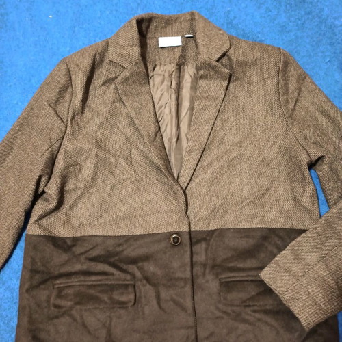 Simply Vera Vera Wang coat like new, black and gray, size L XL