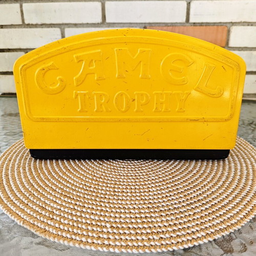 Vintage Camel Trophy metal watch case 90s