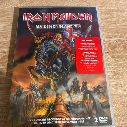 Iron Maiden Maiden England DVD new, metal