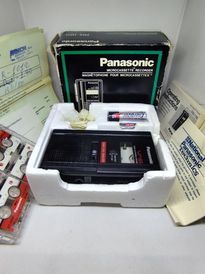Panasonic RN-190 Microcassette Recorder καινούργιο New Old Stock από ΜΙΝΙΟΝ 1990