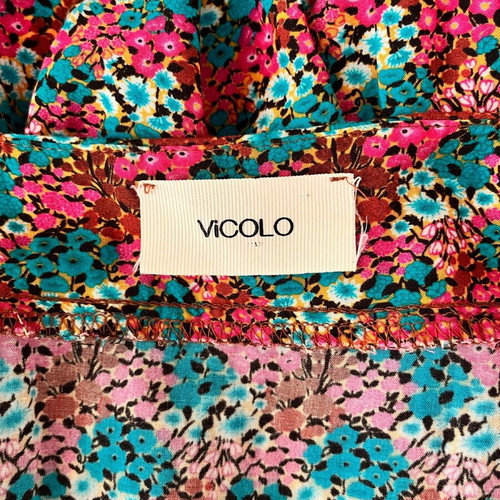 Vicolo dress like new, Italian summer style, size M, multicolor