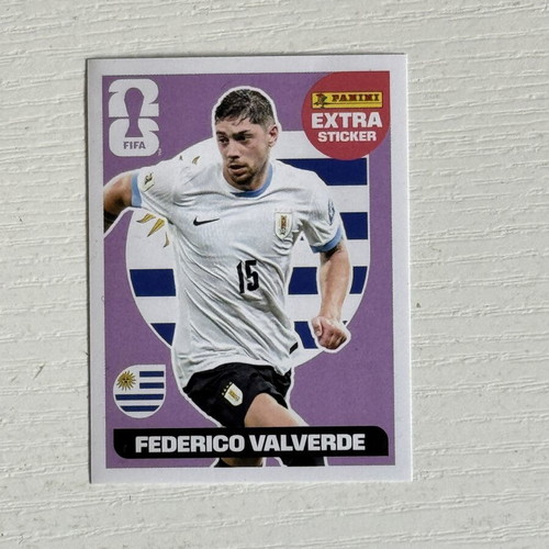 Panini Sticker Federico Valverde World Cup 2026 Extra Purple