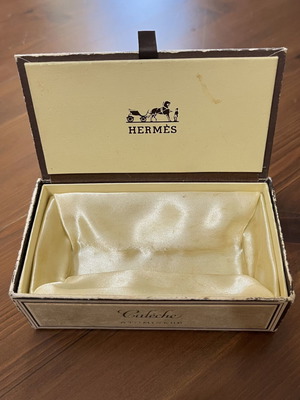 Hermès Calèche empty vintage box used