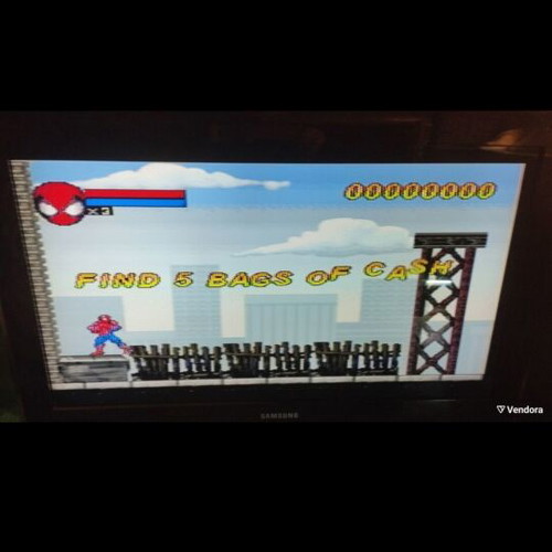 Marvel Spiderman Plug In TV and Play Video Game Controller like new