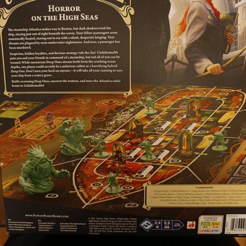 Unfathomable board game like new
