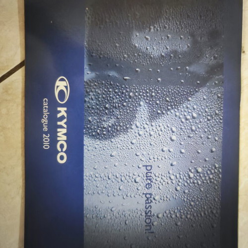 Kymco Greece product catalog 2010 used, collectible