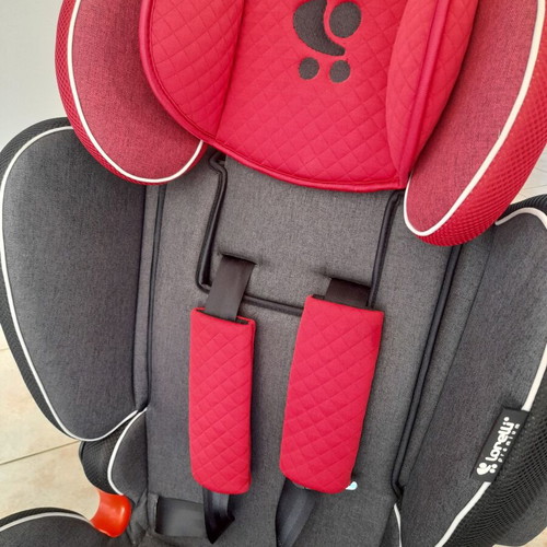 Lorelly Magic Premium+SPS car seat new, red/grey, 9-36 kg