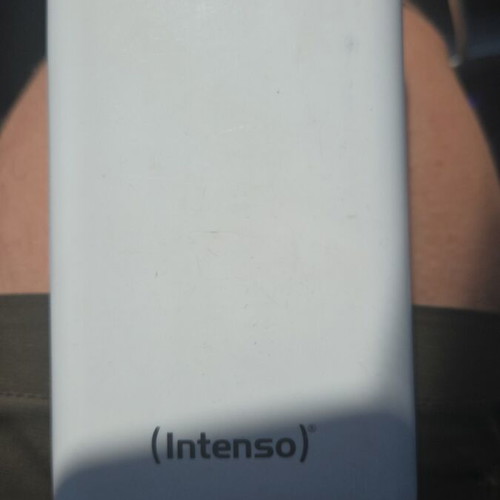 Powerbank Intenso used, 20000mAh capacity, functional