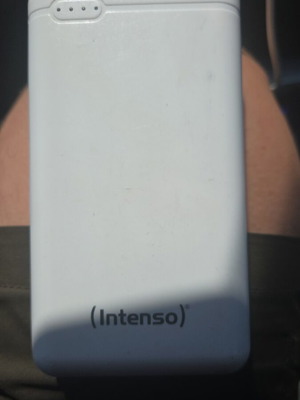 Powerbank Intenso used, 20000mAh capacity, functional