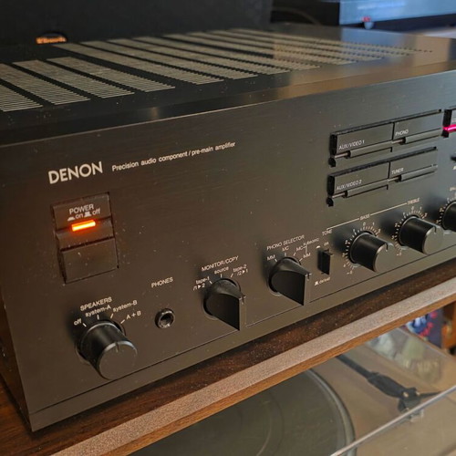 Denon PMA-700V amplifier used, vintage stereo receiver