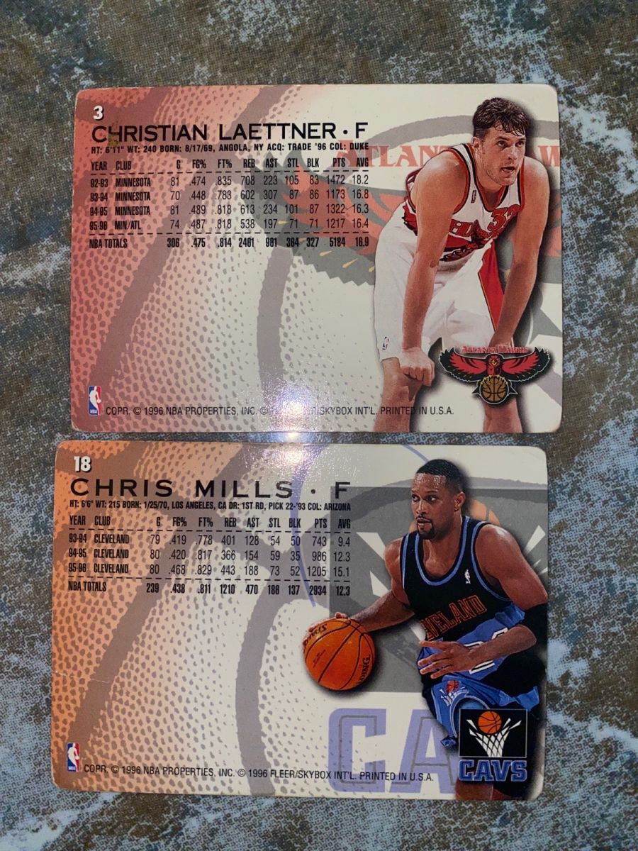 Fleer 96-97 NBA cards used - € 5,00 - Vendora.cy