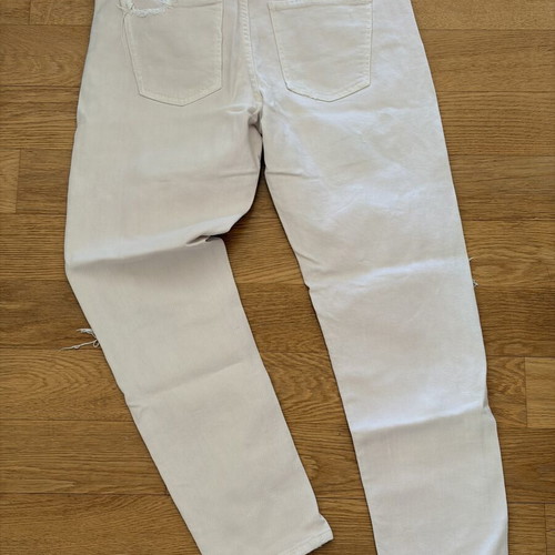 Zara pink ripped jeans size 38 used