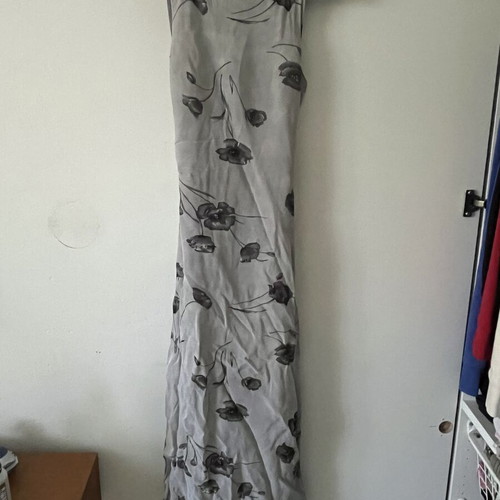 Vintage 90s tie back floral dress like new, size XS-S