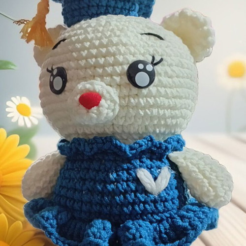Handmade teddy bear new