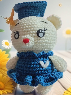 Handmade teddy bear new