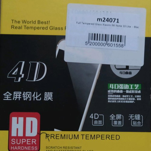 Full Tempered Glass Xiaomi Mi Note 10 Lite New