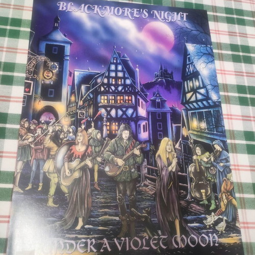 Blackmore's Night Under A Violet Moon authentic poster new