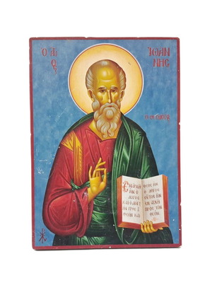 Icon of St. John the Theologian hand-painted like new