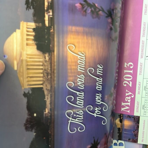 Vintage calendars new, pack of 13 with stunning photos