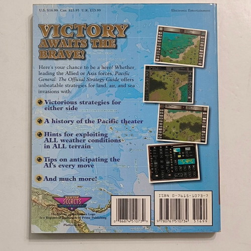 Strategy Guide Pacific General like new, in English