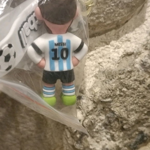 Messi keychain with Argentina jersey new