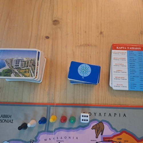 Discover Greece educational board game by Playful