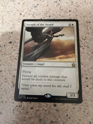 Magic: The Gathering Seraph of the Sword συλλεκτική κάρτα