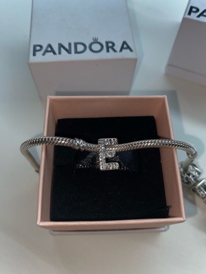E Charm Pandora 925 ασημί, σαν καινούργιο με ζιργκόν