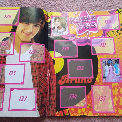 Patty Patito Feo sticker album used