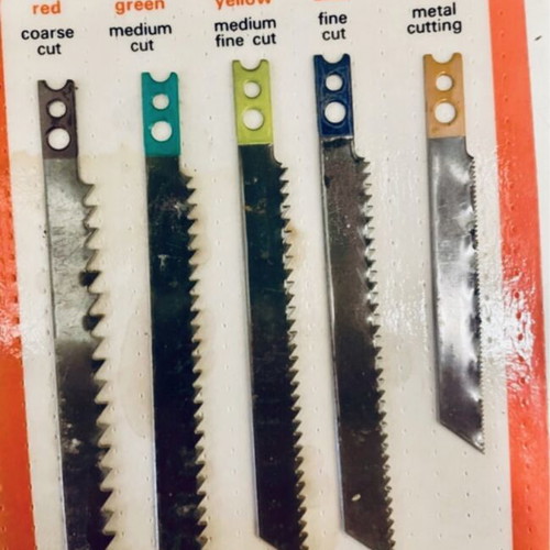 Japan 5-piece jigsaw blades set, new