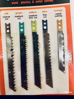 Japan 5-piece jigsaw blades set, new