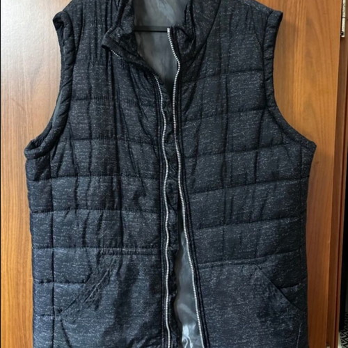Men's sleeveless vest anthracite like new, size XL