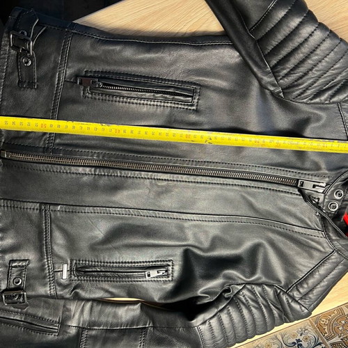 Diesel leather jacket like new, size S, black