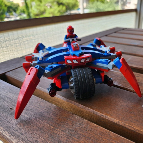 Lego Marvel Spider-Man vs Doc Ock 76148 like new, vehicle and Spider-Man