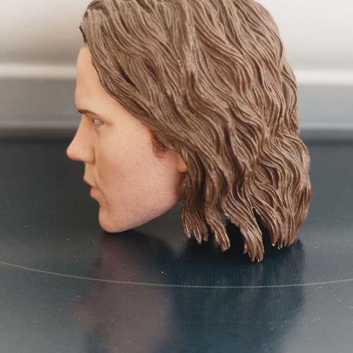 Original Movie Figure Head Taylor Kitsch 1/6 Hot Toys like new