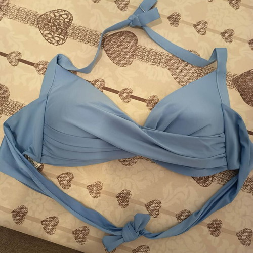 Γυναικείο μαγιό σουτιέν Calzedonia No 90B σαν καινούργιο, τιρκουάζ