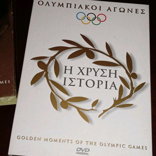 Golden History of the Olympic Games DVD used, set of 4 discs