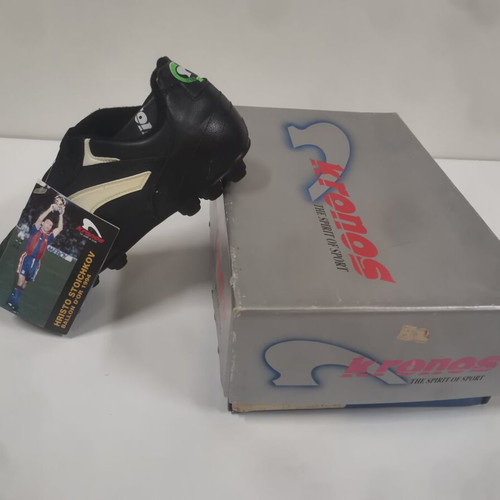Kronos leather football shoes collectible 1990 size 42