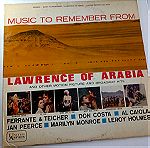  Δίσκος βινυλίου Music to remember from Lawrence of Arabia