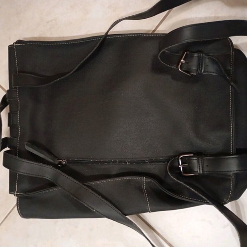 Thiros laptop backpack used, black