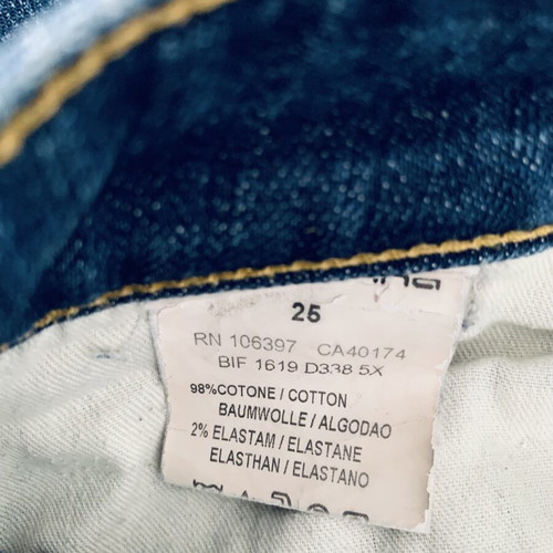 Fornarina vintage jeans used, blue, size XS