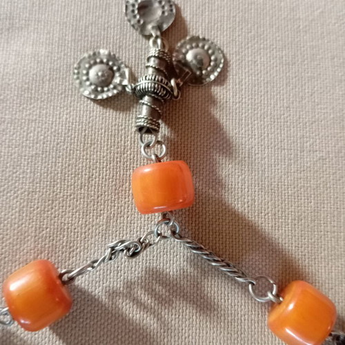 Old silver necklace 40cm like new