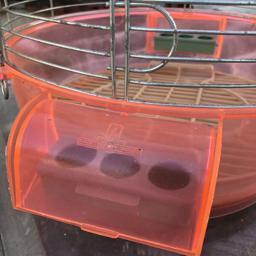 Round metal small bird cage, new