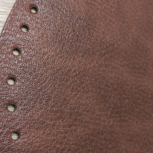 Leather round base for knitted bag new