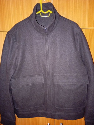 Mango wool jacket dark brown, new, size XXL