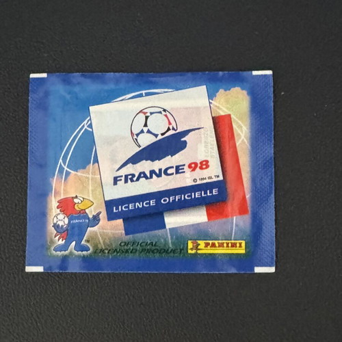World Cup 1998 France Panini sealed packet