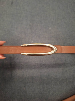 Women's belt, brown, adjustable