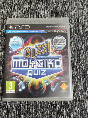 Buzz! The Ultimate Music Quiz PlayStation 3 game like new