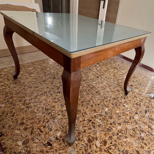 Table used, 1.20x0.95m, height 81cm