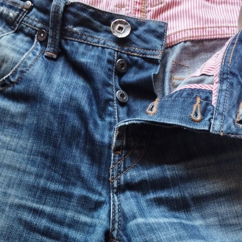 Staff Jeans W31L28 model Fact straight fit like new, dark blue
